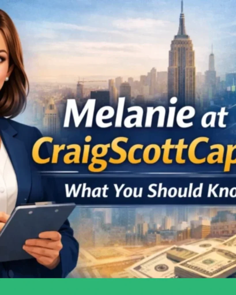 Melanie from CraigScottCapital